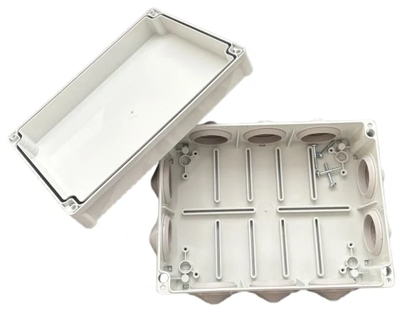 Krabice S-BOX 406 SK, 190x140x70mm + průchodky, IP55