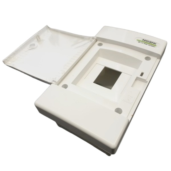Noark 110819 PNF 4W Plastová rozvodnice, bílé dveře, montáž pod omítku, IP40, 1 řada, 4 moduly