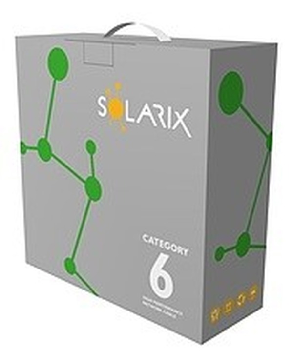 Instalační kabel 27724160 SOLARIX SXKD-6-UTP-PVC balení box 100m
