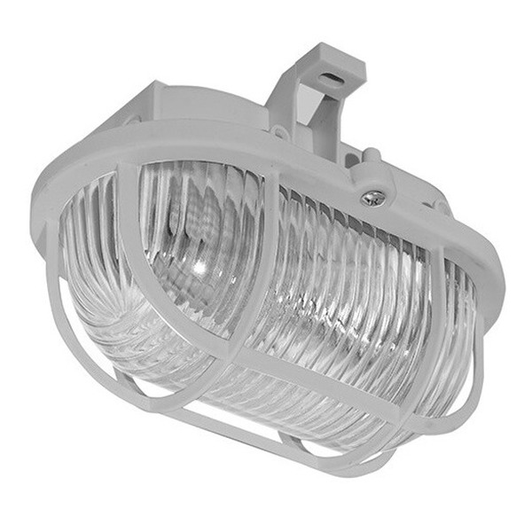 PANLUX SOP-60/S Svítidlo OVAL 60 PLAST šedý