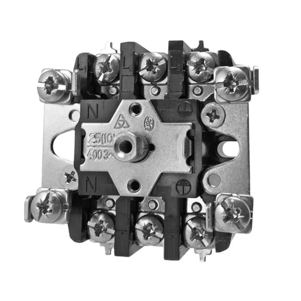 ABB 35363-10 Spínač trojpólový stiskací, 25 A, 400 V, IP30, nástěnný, černý