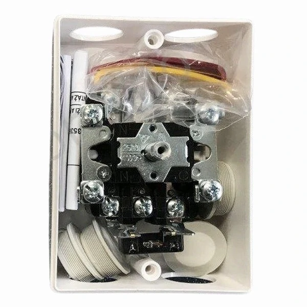 ABB 3536N-C03252 11 Spínač stiskací PRESSTO, se sig. zapuštěný, IP55; bílá/bílá