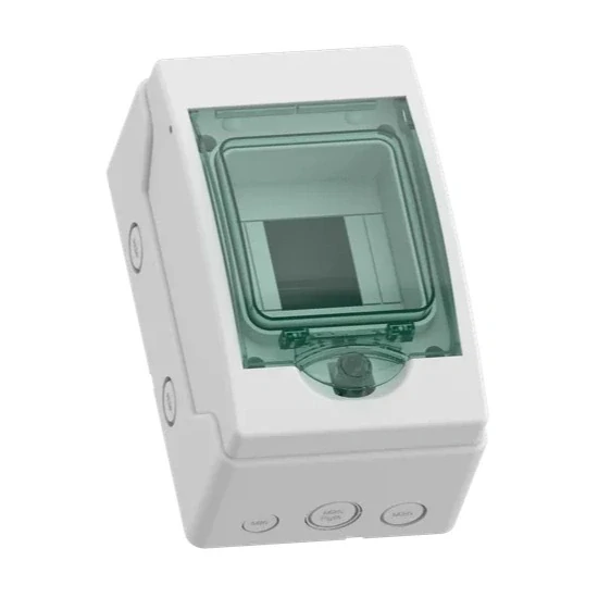 SCHNEIDER 13441 Kaedra Plastová rozvodnice, montáž na omítku, IP65, 1 řada, 4 moduly