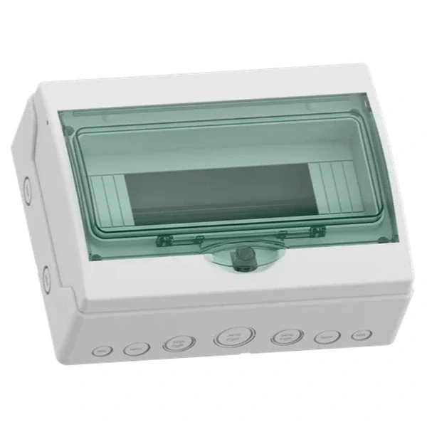 SCHNEIDER 13444 Kaedra Plastová rozvodnice, montáž na omítku, IP65, 1 řada, 12 modulů