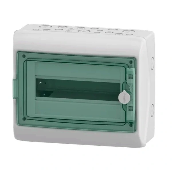 SCHNEIDER 13431 Kaedra Plastová rozvodnice, montáž na omítku, IP65, 1 řada, 12 modulů