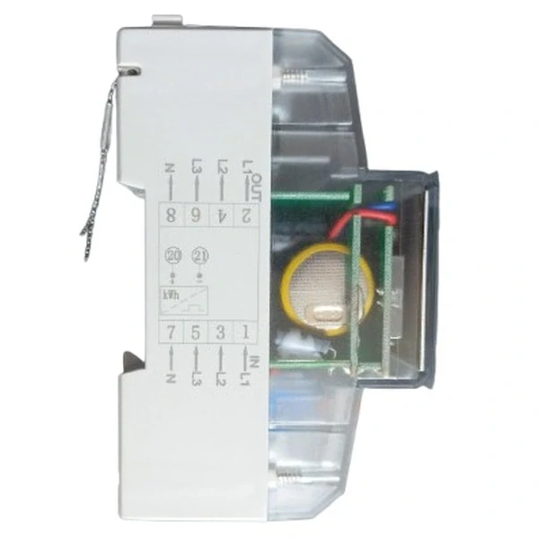 SEZ EDIN 341L Elektroměr 5-80 A, 1 tarif, 3 fázový, LCD displej, 4M/DIN