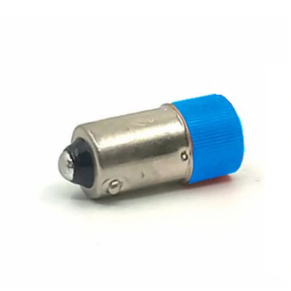 Tracon NYGL-ACDC230B Led žárovka, modrá 230V AC/DC, Ba9s