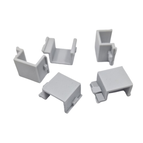 Záslepka pro kryt komunikační datové zásuvky Swing, Tango světle šedá