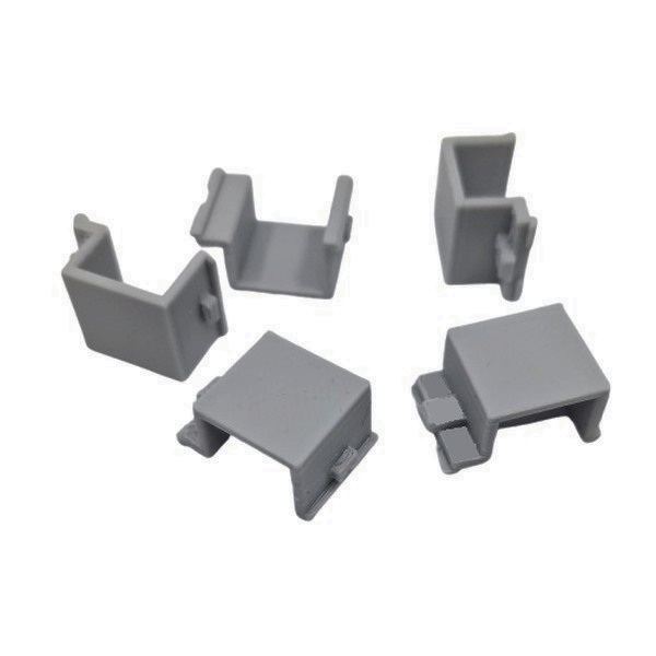 Záslepka pro kryt komunikační datové zásuvky Swing, Tango kouřově šedá