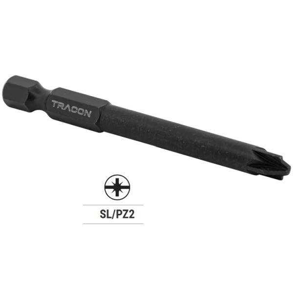 Tracon BITSLPZ2 Sada bitů SL/PZ2, L=70mm, 10 kusů