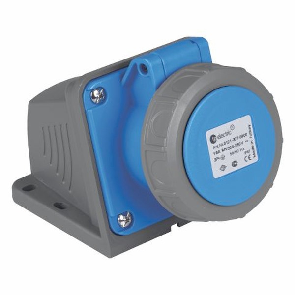 TP Electric 3021-307-0900 Nástěnná zásuvka, Quick Connect 3x16A / IP67