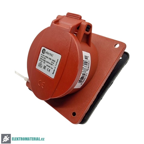 TP Electric 3005-309-1600 Vestavná zásuvka, úhlová, Quick Connect 5x16A / IP44