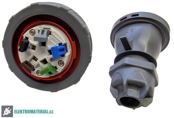 TP Electric 3006-301-1600 Spojovací vidlice, Quick Connect 5x16A / IP67
