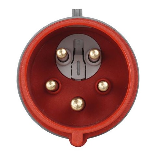 TP Electric 3107-350-1600 Spojovací vidlice, reverzační 5x32A / IP44