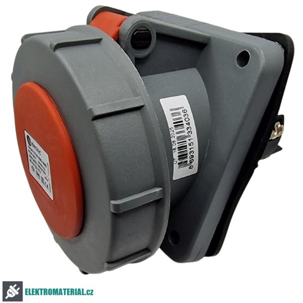 TP Electric 3134-309-1600 Vestavná zásuvka, úhlová, 100x107 5x63A / IP67
