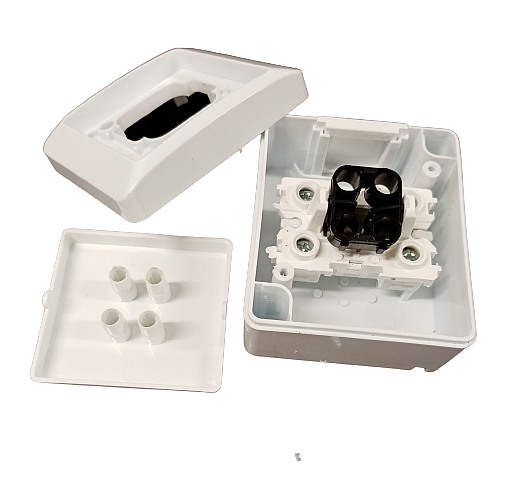 Famatel 5331-02 GALATEA IP44 Přepínač střídavý č.6 (bílá)