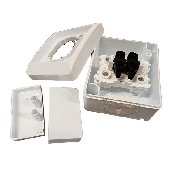 Famatel 5332-02 GALATEA IP44 Spínač sériový č.5 (bílá)