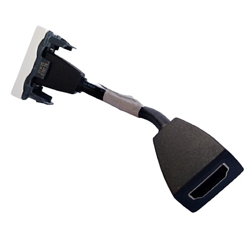 Legrand Mosaic zásuvka bílá HDMI 1M s konektorem 78778