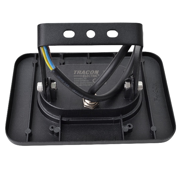 Tracon RSMDL30 SMD reflektor, černý 30W, 4000K, IP65, 220-240V AC, 2700lm, EEI=F