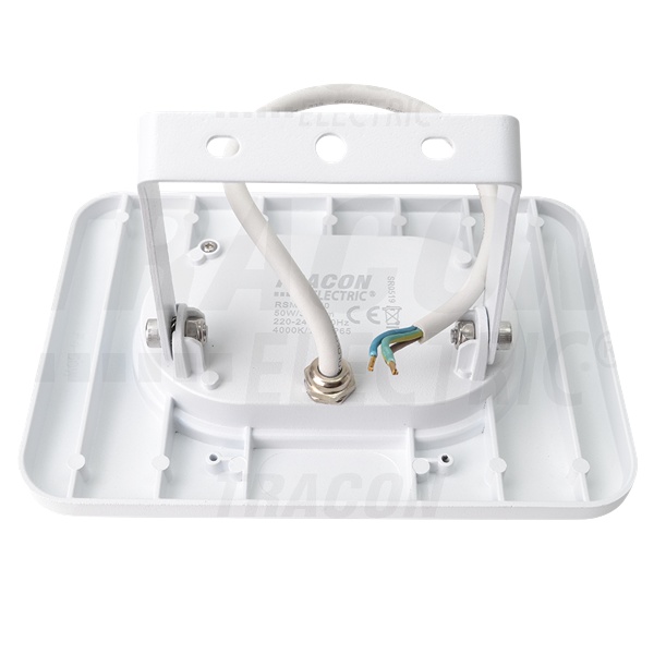 Tracon RSMDLF50 SMD reflektor, bílý 220-240V AC, 50W, 4000K, IP65, 4000lm, EEI=G