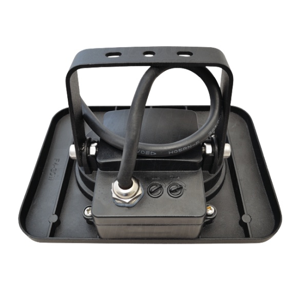 Tracon RSMDLM10 SMD reflektor se snímačem pohybu, černý 220-240V AC, 10W, 4000K, IP65, 800lm, 110°, 3-10m, EEI=G