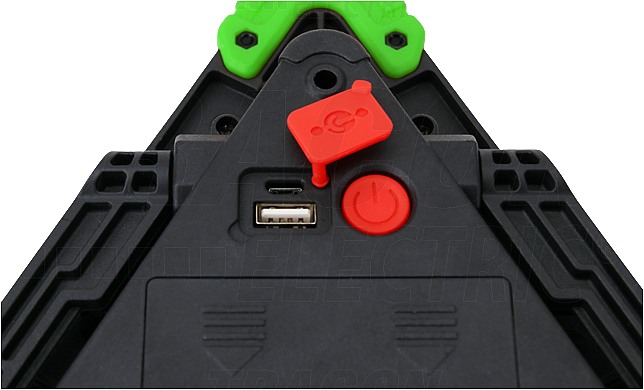 Tracon STEM10W Automobilové výstražné LEDsvítidlo 10 W, 6500K, 3,7 V, 4000 mAh, Li-Ion 500 lm, 4 h, IP43