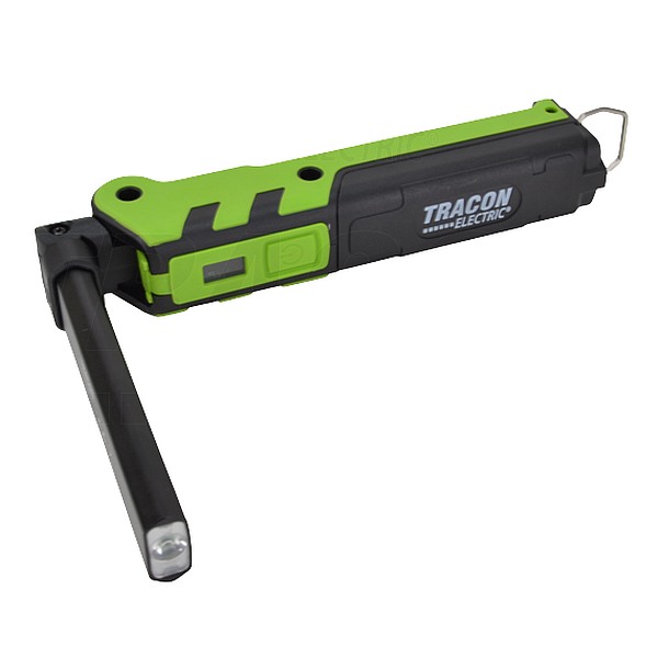 Tracon STLC5W Akumulátorová ruční LED svítilna 5/3W, 6000K, 3,7V, 2000mAh, 360/100lm, 4 h, IP44