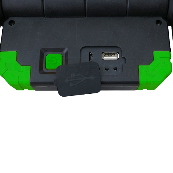 Tracon STLFL210W Akumulátorový montážní LED reflektor s funkcí, exter.akum. 20 W, 6500 K, 3,7 V, 5000 mAh, Li-Ion, 850 lm, 4 h, IP43