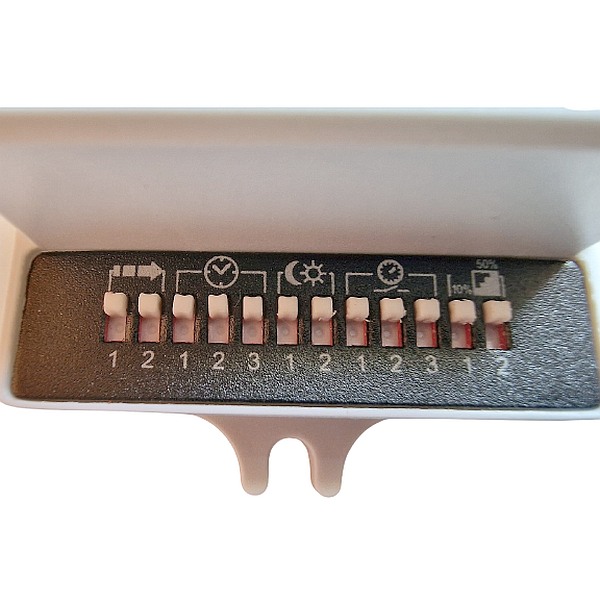 Tracon TMB-L01DIMM Mikrovlnný snímač pohybu , do svítidel, regulov. intenzita 230 VAC, 5,8 GHz, 360°, 2-8 m, 5 s-30 min, 2-2000lux