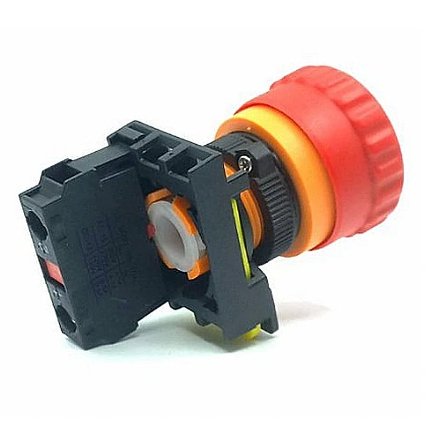 Tracon NYG3-ETR Nouzové tlačítko, s aretacíčervené 1×NC, 5A/230V AC-15, 40mm, IP65