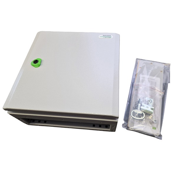 Noark 110563 IP66 oceloplechové rozvodnice MHS 30 30 15, rozměry 300x300x150 mm