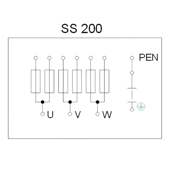 DCK SS200/NVE1P-C ČEZ Rozvaděč přípojkový *505200163
