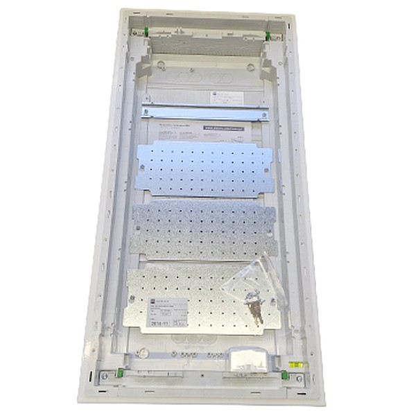 Multimediální rozvodnice SEZ C-BOX N MSF 56M na omítku IP30, perforovaná dvířka, 358x728x95 mm
