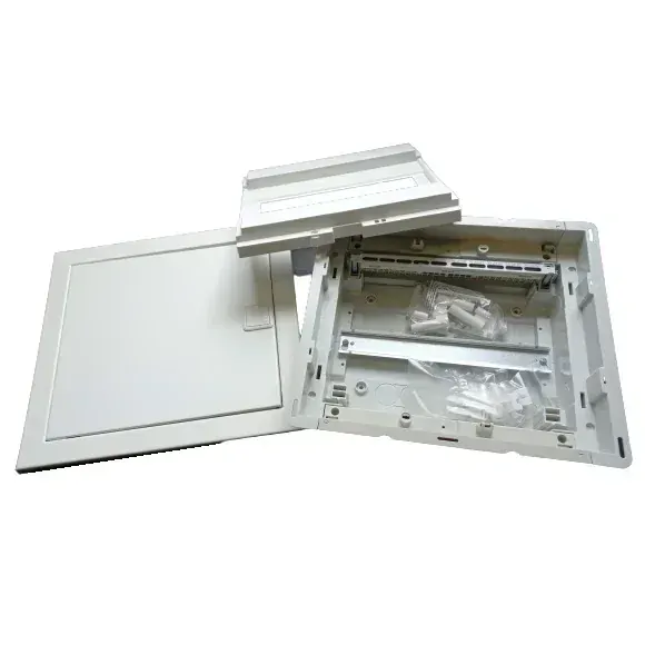 Noark 107101 PMF 12 Plastové rozvodnice s bílými plechovými dveřmi, montáž pod omítku, IP40, 1 řada, 12 modulů