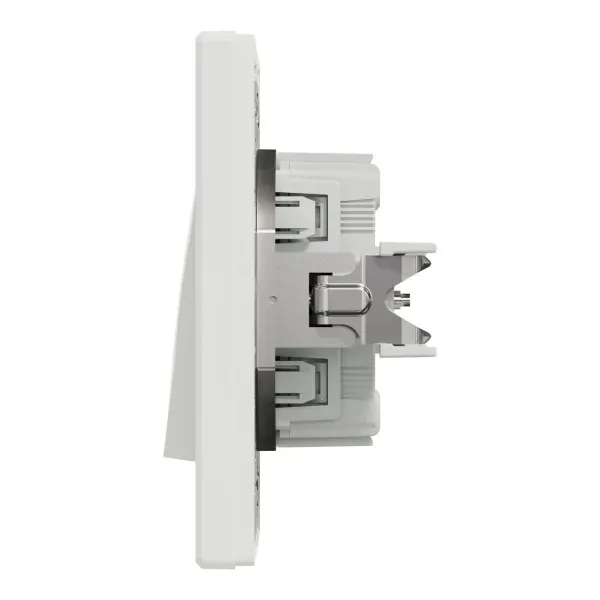 Schneider EPH0400121 Asfora Přepínač střídavý, č.6 - bílá, bezšroubový