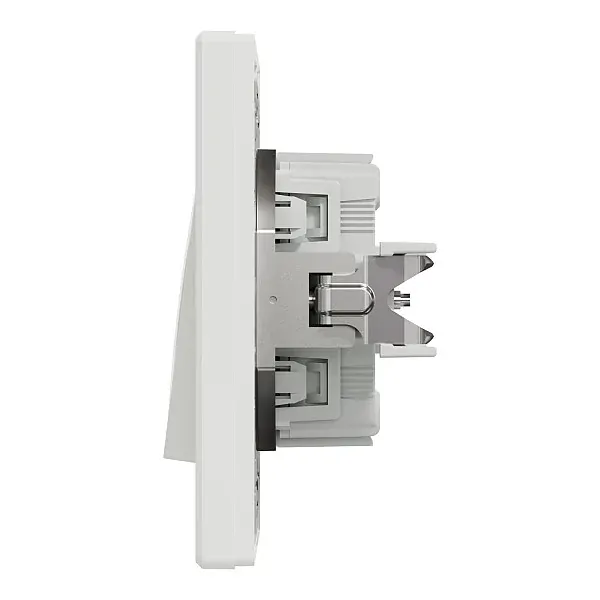 Schneider EPH0100121 Asfora Spínač jednopólový, č.1 - bílá, bezšroubový