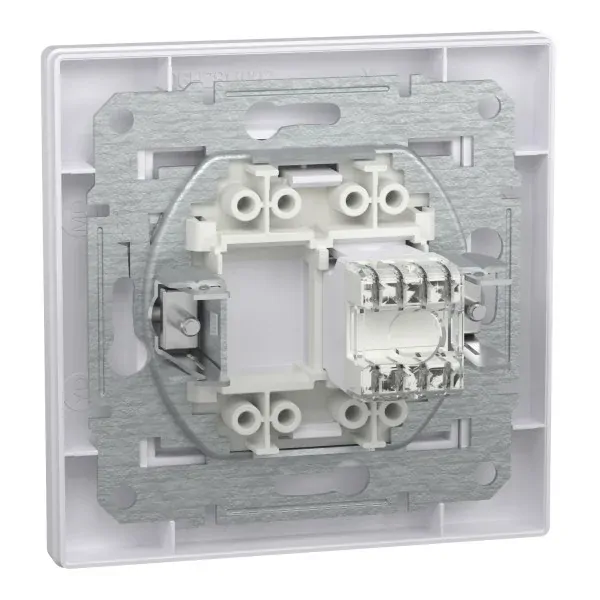 Schneider EPH4700121 Asfora Zásuvka datová RJ45, kat.6 UTP - bílá