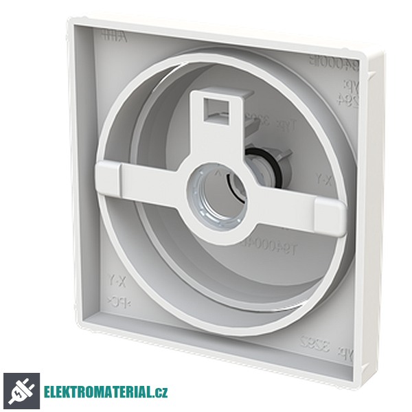 ABB 3292T-A00300 240 ZONI Kryt termostatu prostorového s otočným ovládáním matná bílá