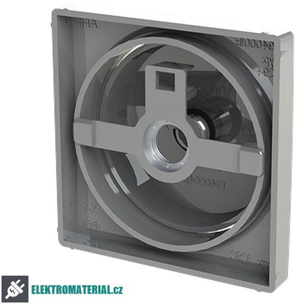 ABB 3292T-A00300 241 ZONI Kryt termostatu prostorového s otočným ovládáním šedá