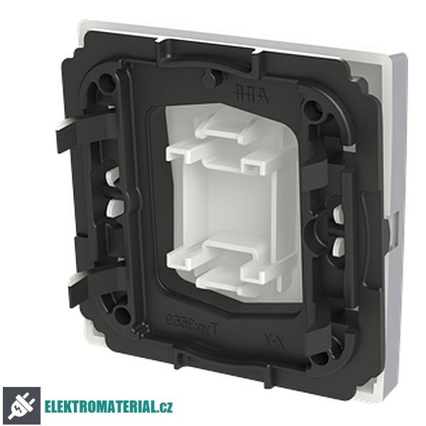 ABB 3559T-A00610 241 ZONI Kryt spínače jednoduchý, s popisovým polem šedá