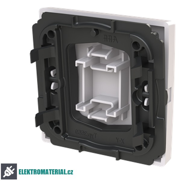 ABB 3559T-A00610 500 ZONI Kryt spínače jednoduchý, s popisovým polem bílá