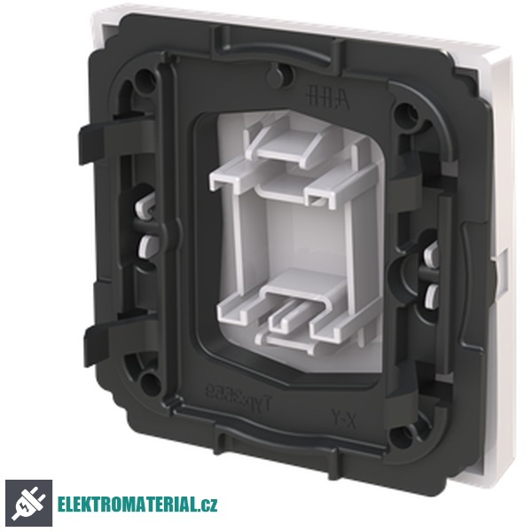 ABB 3559T-A00655 500 ZONI Kryt spínače jednoduchý s potiskem, pro řazení 2 bílá