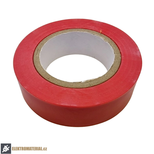 Izolační páska PVC 15x10 červená