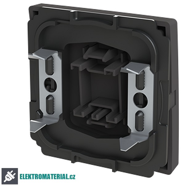 ABB 3559T-A00933 237 ZONI Kryt spínače jednoduchý s potiskem, pro řazení 3 matná černá