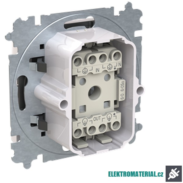 ABB 3559T-A86940 500 ZONI Ovládač přepinací, s krytem, řazení 6/0, IP44 bílá