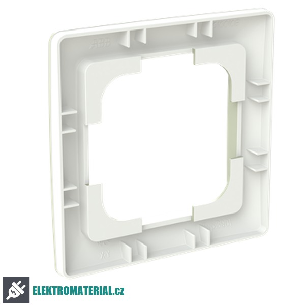 ABB 3901T-A00010 143 ZONI Rámeček jednonásobný olivová / bílá