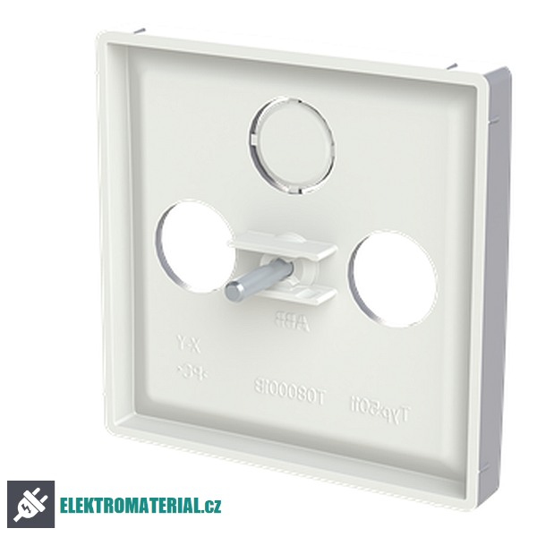 ABB 5011T-A00300 241 ZONI Kryt zásuvky televizní, rozhlasové (a satelitní) šedá