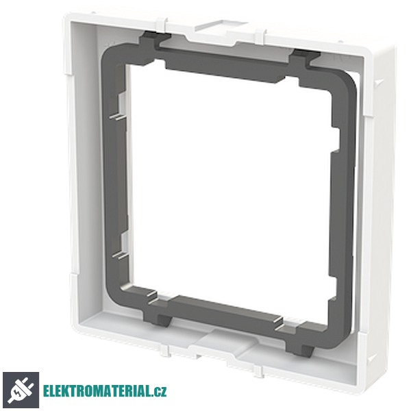 ABB 5016T-A00070 240 ZONI Kryt pro přístroj osvětlení s LED nebo pro adaptér Profil 45 matná bílá