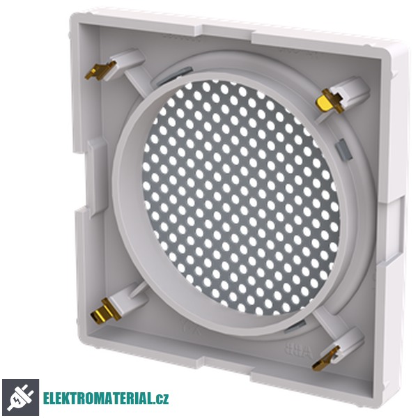 ABB 5016T-A00075 500 ZONI Kryt pro reproduktor AudioWorld, s kulatou mřížkou bílá