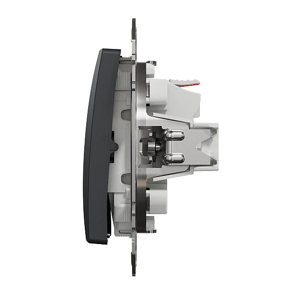 SCHNEIDER SDD114101 SEDNA Spínač jednopólový ř.1, Antracit